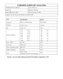 Kisspeptin: Fertility & Hormonal Balance Peptide | Regenutopia